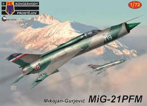 KP MODELS 1/72 Mikojan-Gurjevič MiG-21PFM