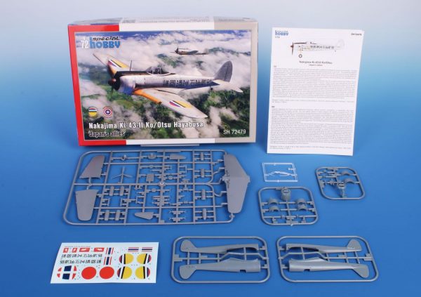 SPECIAL HOBBY 1/72 Nakajima Ki-43-II Ko/Otsu Hayabusa ‘Japan's allies’ - Slika 2