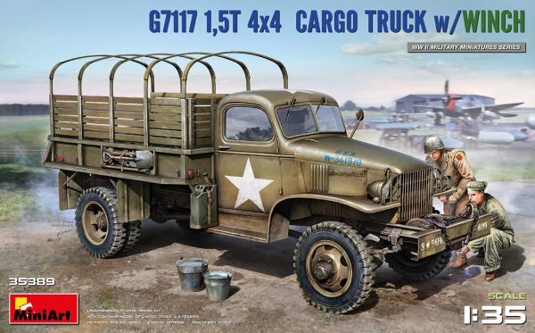 MINI ART T-34/85 G7117 1,5T 4x4 Cargo Truck w/Winch