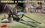 MINI ART 1/35 Farm Cart & Village Accessories