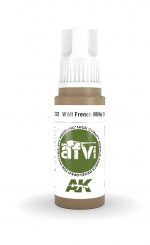 AK 3rd Gen Acrylics - WWI French Milky Coffee - AFV