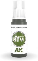 AK 3rd Gen Acrylics - WWI French Green 1  – AFV