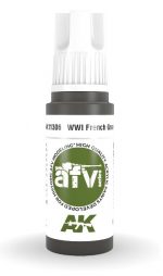 AK 3rd Gen Acrylics - WWI French Green 2  – AFV