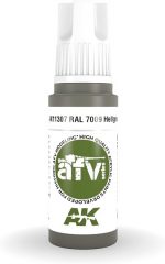 AK 3rd Gen Acrylics - RAL 7009 Hellgrau  – AFV
