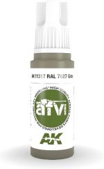 AK 3rd Gen Acrylics - RAL 7027 Grau – AFV