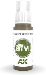 AK 3rd Gen Acrylics - RAL 6040 F9 Helloliv – AFV