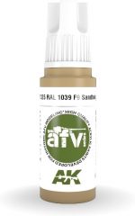 AK 3rd Gen Acrylics - RAL 1039 F9 Sandbeige – AFV