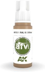 AK 3rd Gen Acrylics - RAL 8020 Braun – AFV