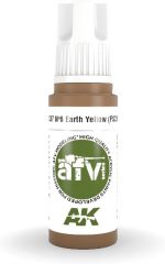 AK 3rd Gen Acrylics - Nr6 Earth Yellow (FS30257) – AFV