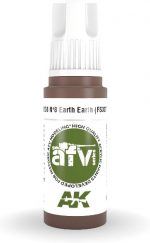 AK 3rd Gen Acrylics - Nr8 Earth Red (FS30117)  – AFV