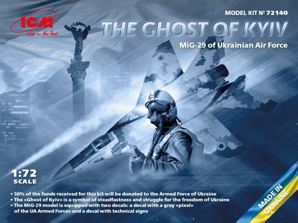 ICM 1/72 The Ghost of Kyiv MiG-29 of Ukrainian Air Forces - Slika 2
