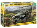 ZVEZDA 1/35 US WWII Military Multi-Purpose Vehicle 3/4t Dodge WC-52