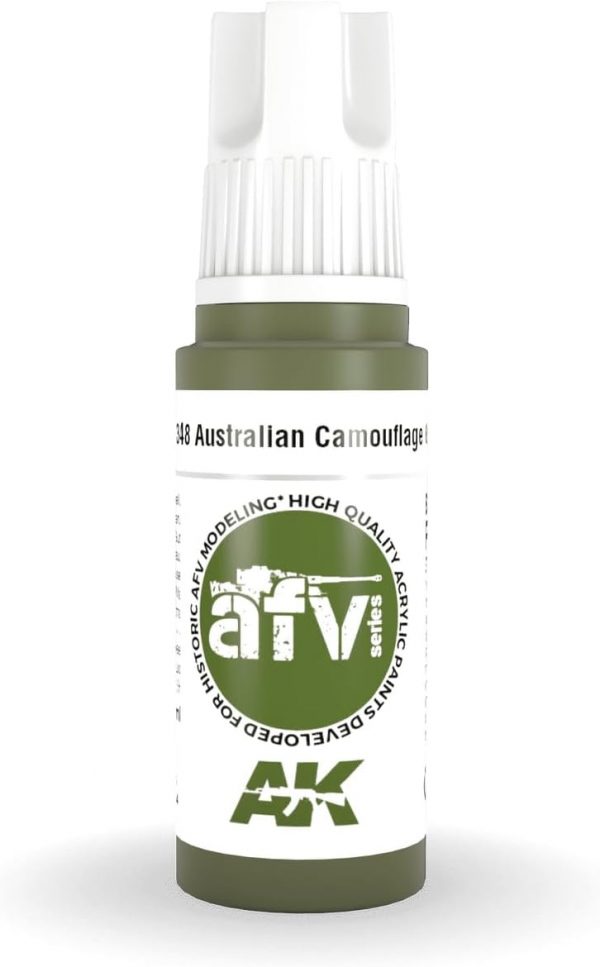 AK 3rd Gen Acrylics - Australian Camouflage Green - AFV