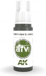 AK 3rd Gen Acrylics - Modern Spanish Green - AFV