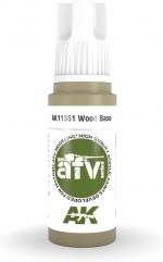 AK 3rd Gen Acrylics - Wood Base (FS23564) - AFV