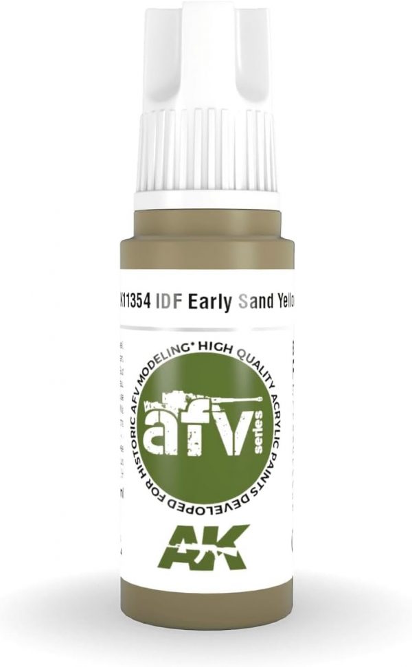AK 3rd Gen Acrylics - IDF Early Sand Yellow - AFV