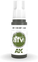 AK 3rd Gen Acrylics - IDF Green - AFV