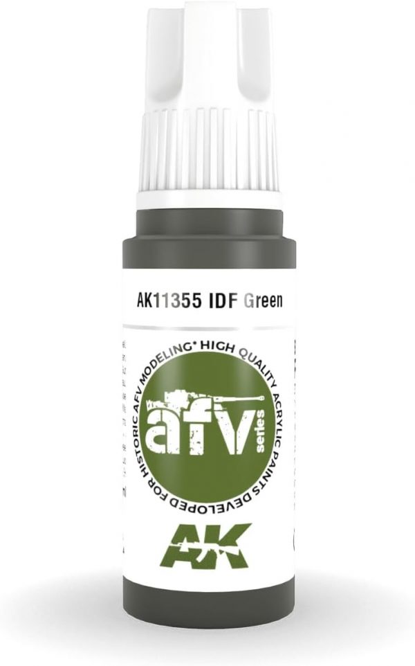 AK 3rd Gen Acrylics - IDF Green - AFV