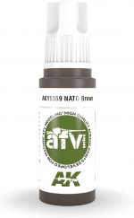 AK 3rd Gen Acrylics - NATO Brown - AFV