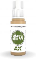 AK 3rd Gen Acrylics - French Army Desert Sand - AFV