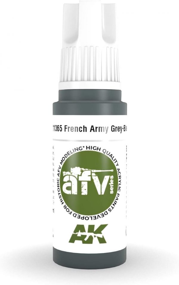 AK 3rd Gen Acrylics - French Army Grey-Blue - AFV