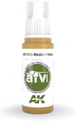 AK 3rd Gen Acrylics - Mustard Yellow (FS33637) - AFV