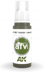 AK 3rd Gen Acrylics - Russian Green 4BO  - AFV