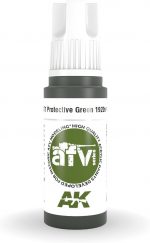 AK 3rd Gen Acrylics - Protective Green 1920s-1930s - AFV