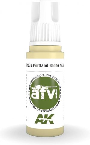 AK 3rd Gen Acrylics - Portland Stone No.64 - AFV