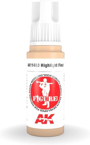 AK 3rd Gen Acrylics - Highlight Flesh - FIGURE