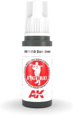 AK 3rd Gen Acrylics - Dark Green - FIGURE