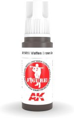 AK 3rd Gen Acrylics - Waffen Brown Grey - FIGURE