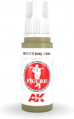 AK 3rd Gen Acrylics - Grey Green  - FIGURE