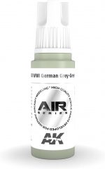 AK 3rd Gen Acrylics - WWI German Grey-Green Primer - AIR