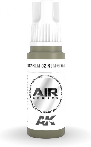 AK 3rd Gen Acrylics - RLM 02 RLM-Grau (1941) - AIR