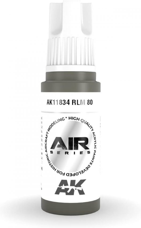 AK 3rd Gen Acrylics - RLM 80 - AIR
