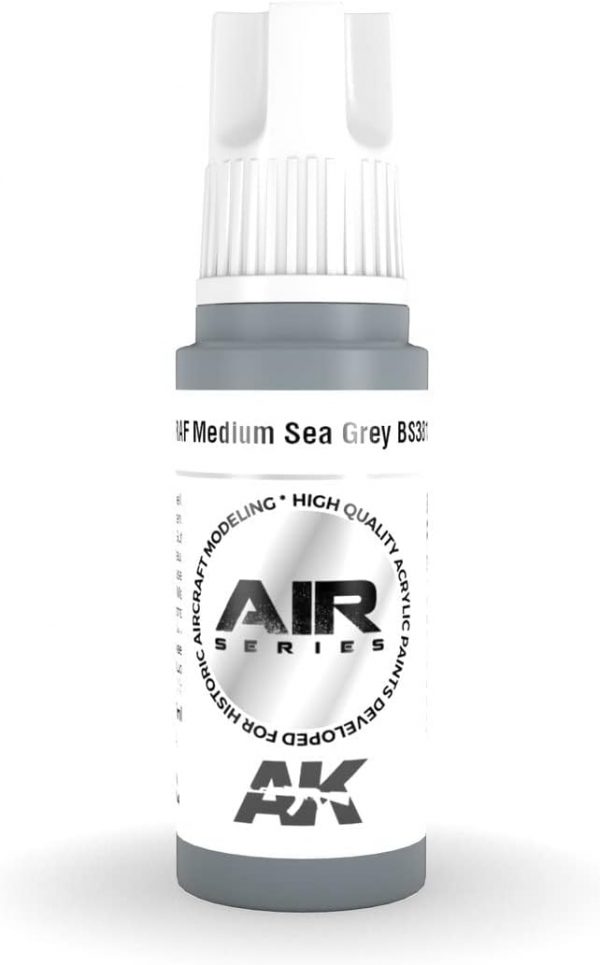 AK 3rd Gen Acrylics - RAF Medium Sea Grey BS381C/637 - AIR