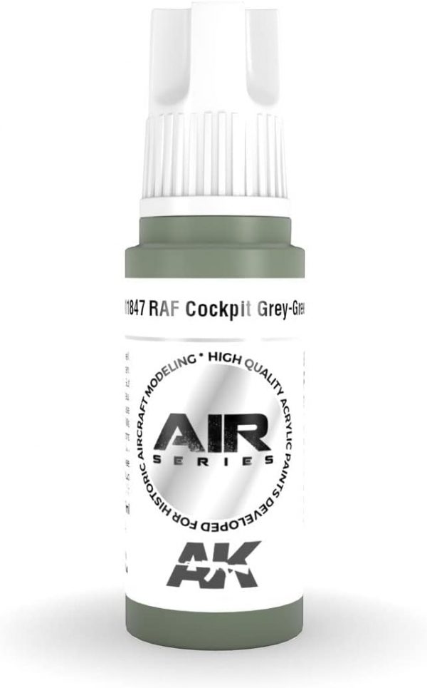 AK 3rd Gen Acrylics - RAF Cockpit Grey-Green - AIR