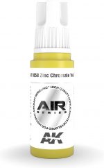 AK 3rd Gen Acrylics - Zinc Chromate Yellow - AIR