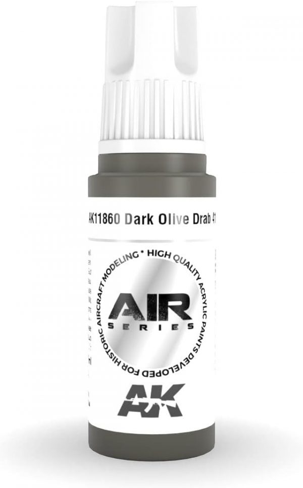 AK 3rd Gen Acrylics - Dark Olive Drab 41 - AIR