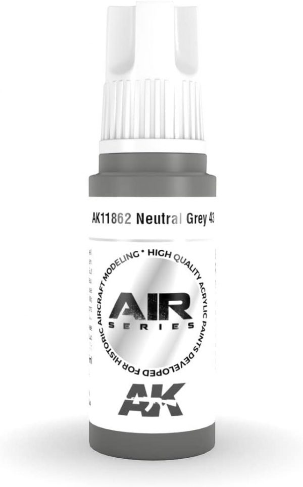 AK 3rd Gen Acrylics - Neutral Grey 43 - AIR