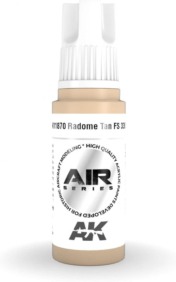 AK 3rd Gen Acrylics - Radome Tan FS 33613 - AIR