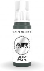 AK 3rd Gen Acrylics - IJA #27 Ao Midori iro (Blue-Green) - AIR