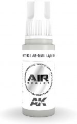 AK 3rd Gen Acrylics - AE-9/AII Light Grey - AIR