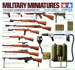 TAMIYA 1/35 U.S. Infantry Weapons Set