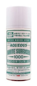 GUNZE Mr. Aqueous Surfacer 1000 Spray (170 ml) White