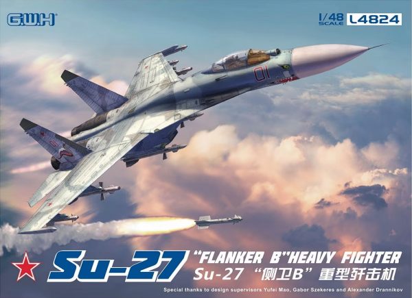 GREAT WALL 1/48 Su-27 "Flanker-B" Heavy Fighter