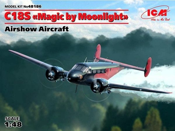 ICM 1/48 Beech C18S "Magic by Moonlight", Airshow Aircraft