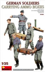 MINI ART 1/35 German Soldiers Carrying Ammo Figure