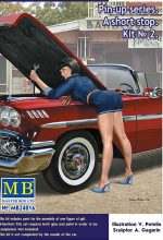 MASTER BOX 1/24 Pin-up series. "A short stop". Kit No. 2